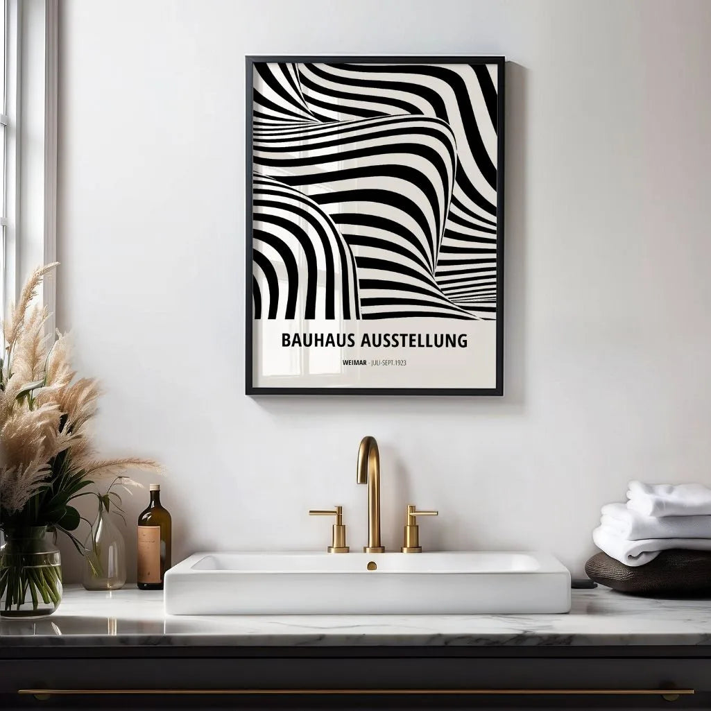 Bauhaus Profundidad Póster