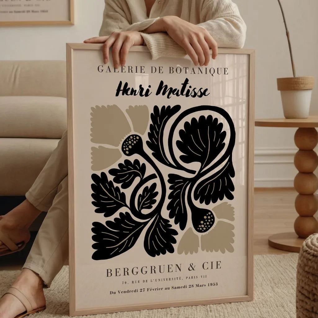 Póster Matisse Motivo Botánico