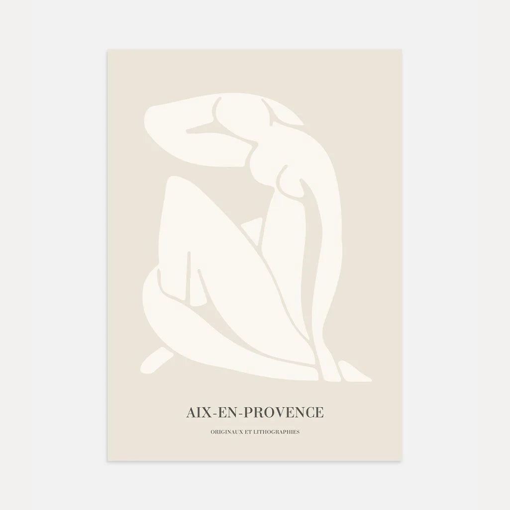 Matisse Aix-en-Provence Beige Póster