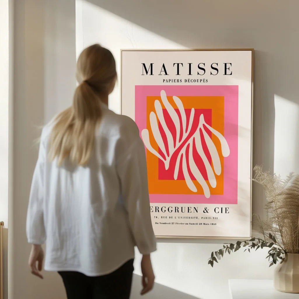 Matisse Coral Vivo Póster
