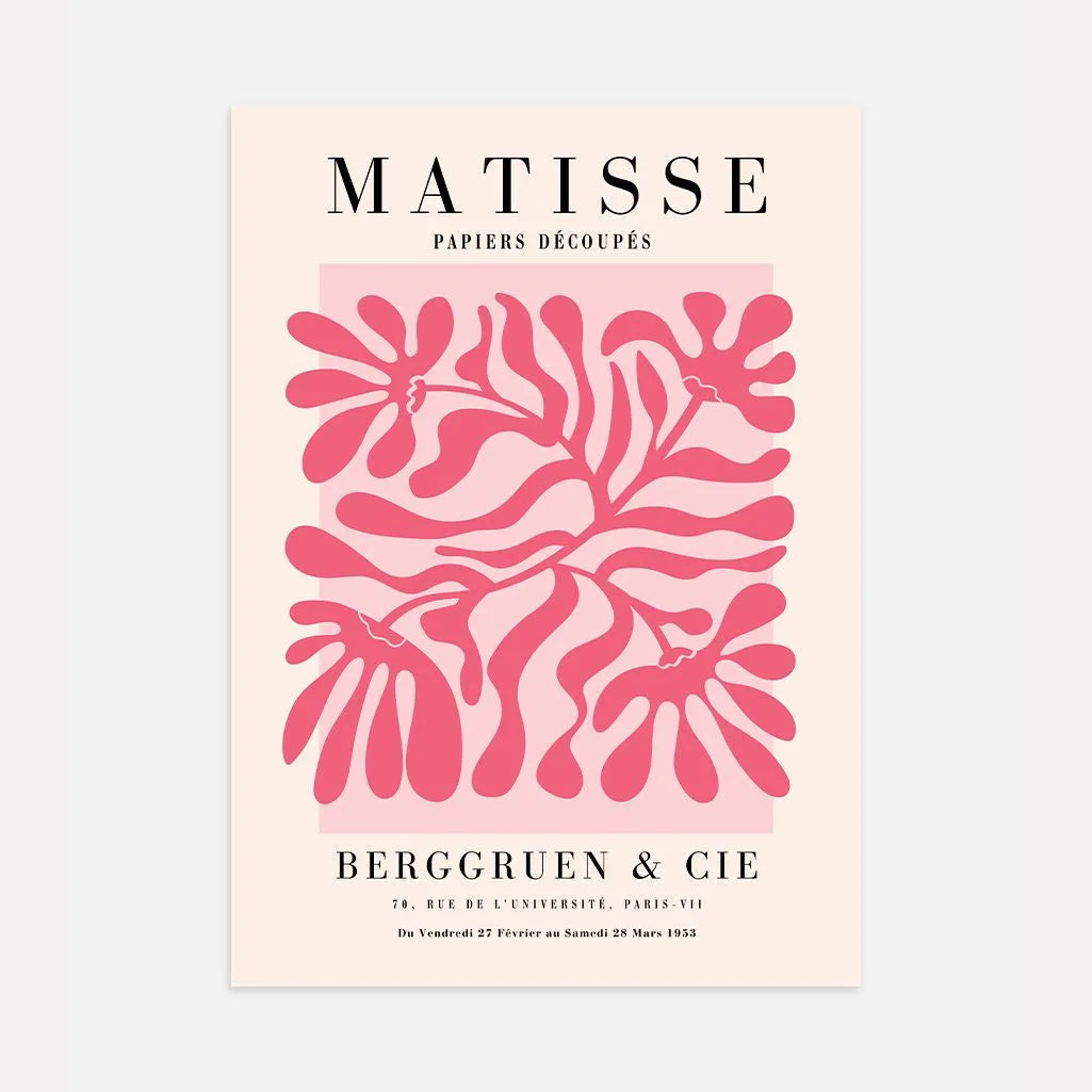 Henri Matisse Armonía Rosa Póster