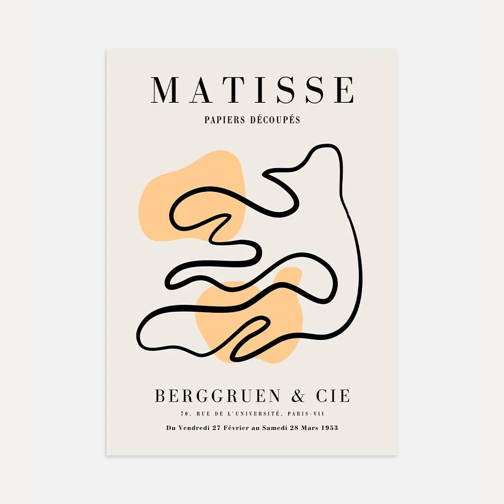Póster Matisse Línea Orgánica