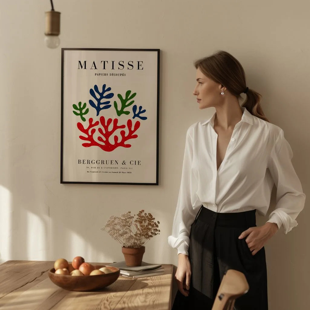 Matisse Coral Marino Póster