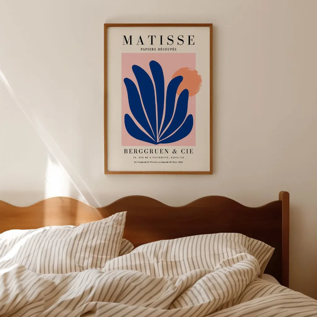 Matisse Azul Rosa Póster