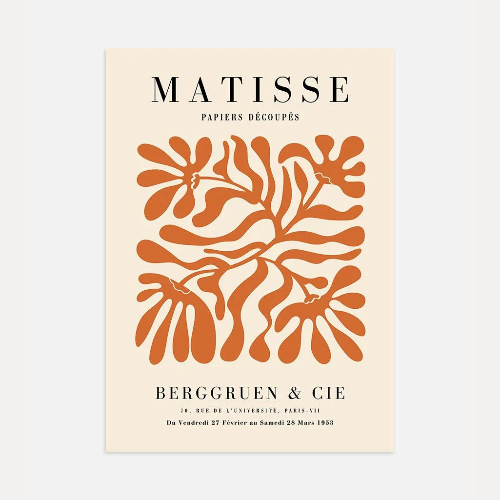 Matisse Terracota Botánico Póster