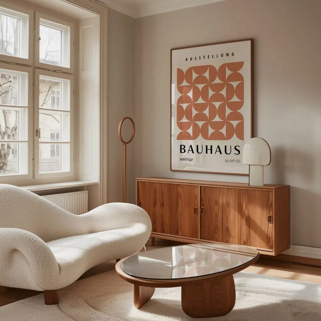Bauhaus Ladrillo Rítmico Póster