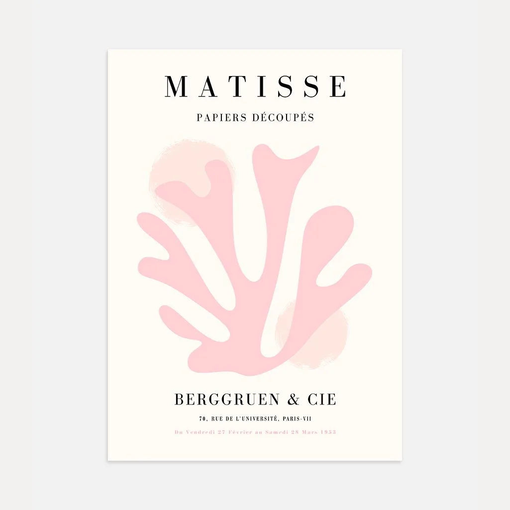 Henri Matisse Impulso Rosa Póster