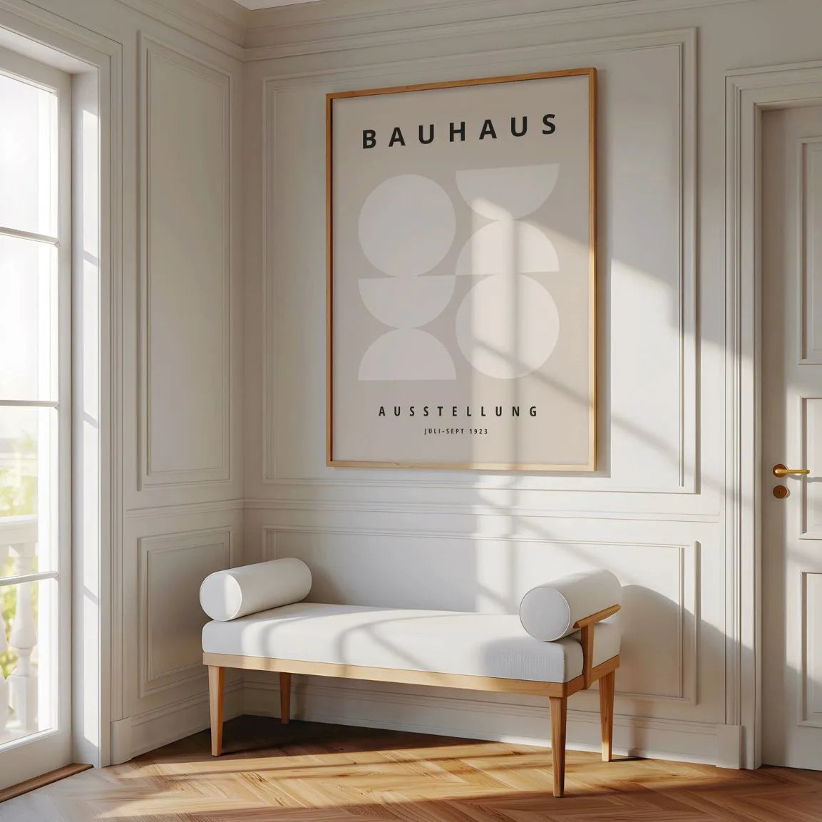 Póster Bauhaus Beige