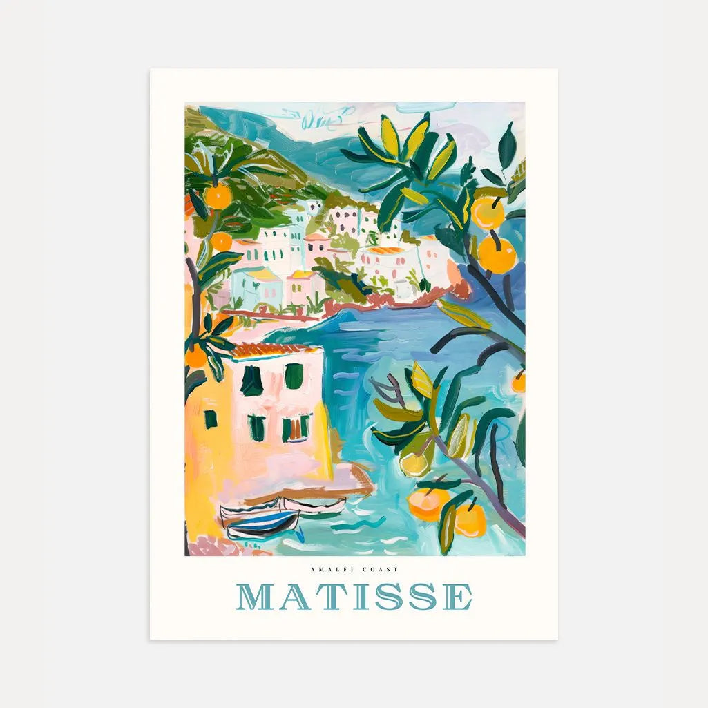 Matisse Riviera Turquesa Póster