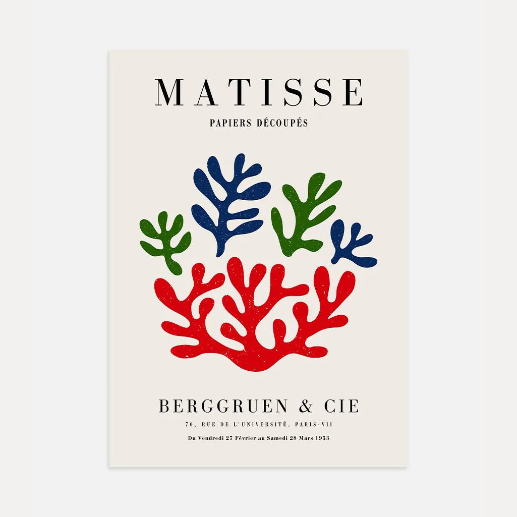 Matisse Coral Marino Póster