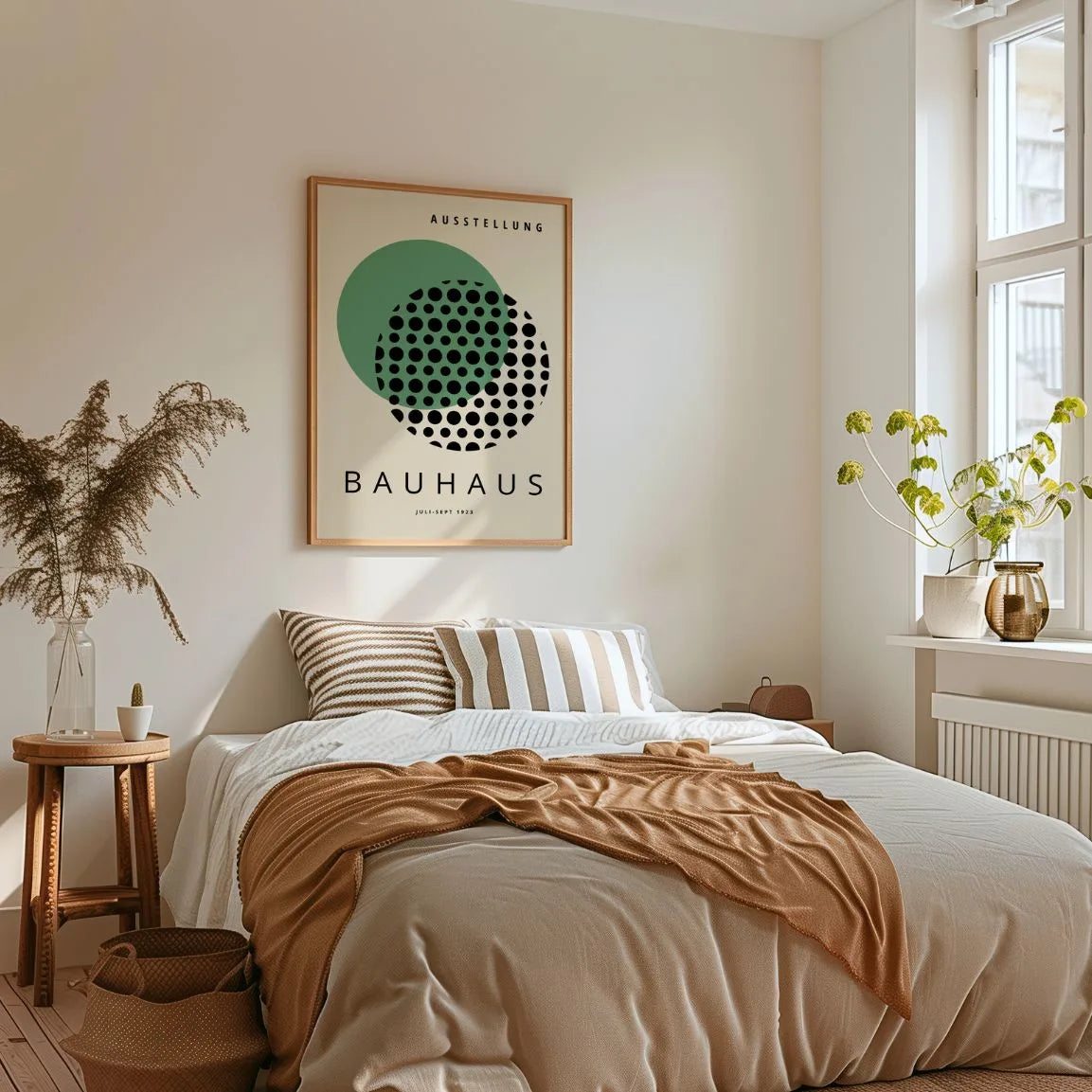 Bauhaus Verde Óptico Póster