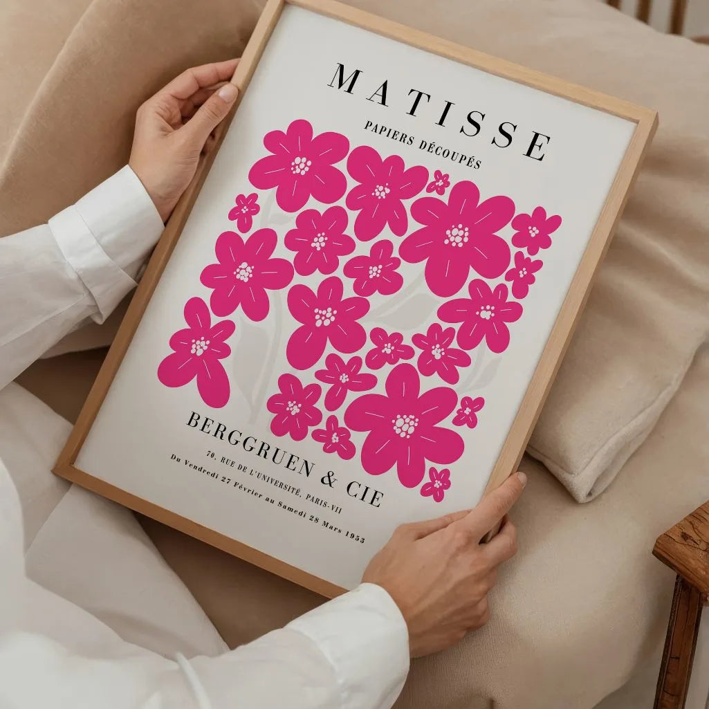 Henri Matisse Flores Alegres Póster