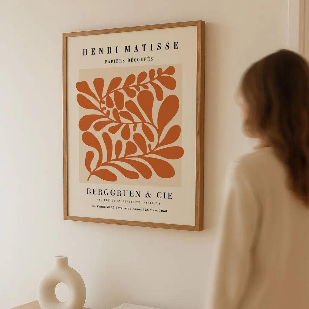 Matisse Terracota Armonía Póster