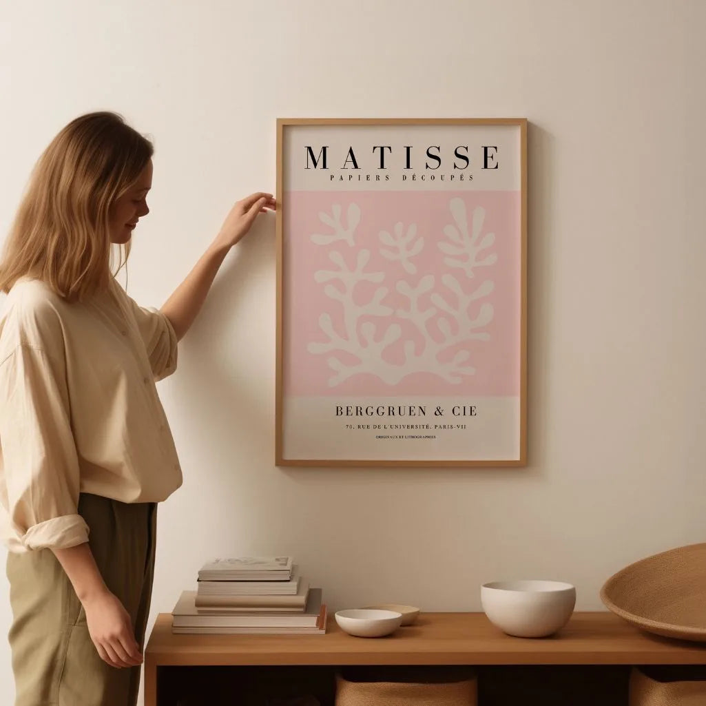 Matisse Rosa Empolvado Póster