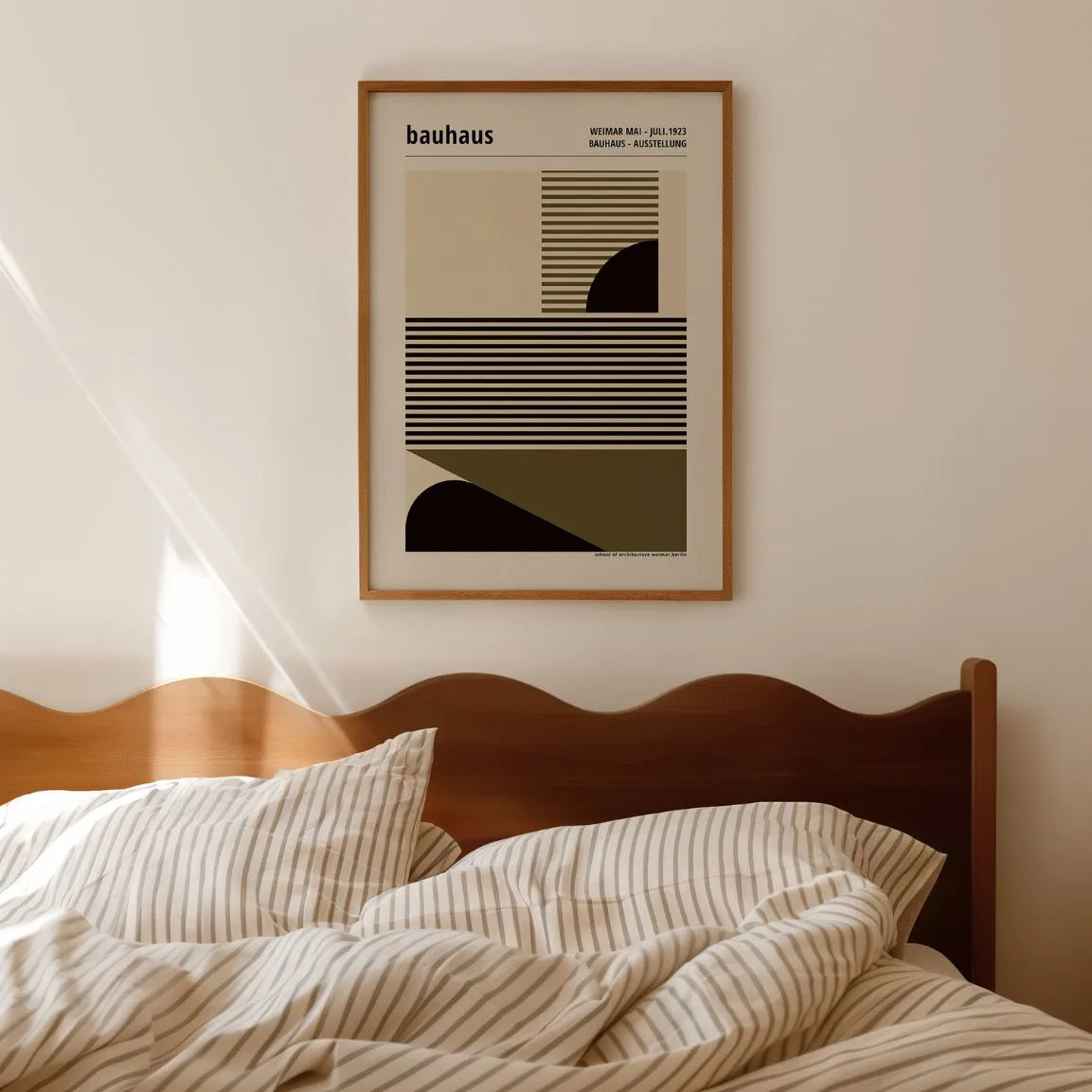 Bauhaus Líneas Y Formas Póster