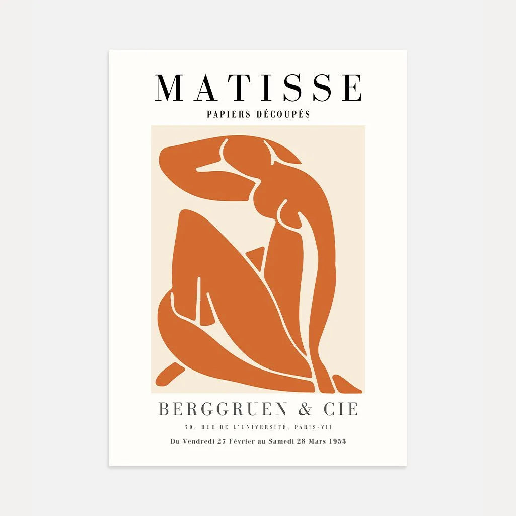 Matisse Terracota Sereno Póster
