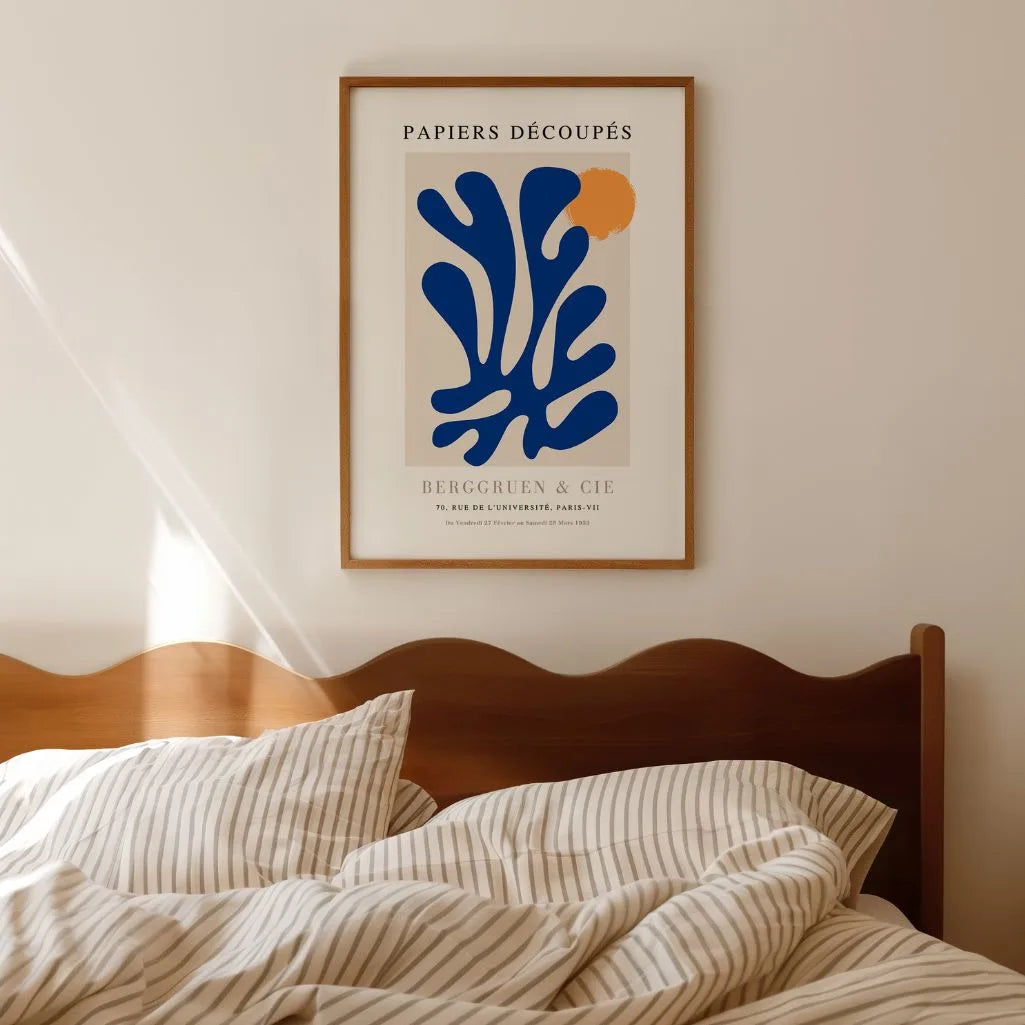 Matisse Azul Sereno Póster