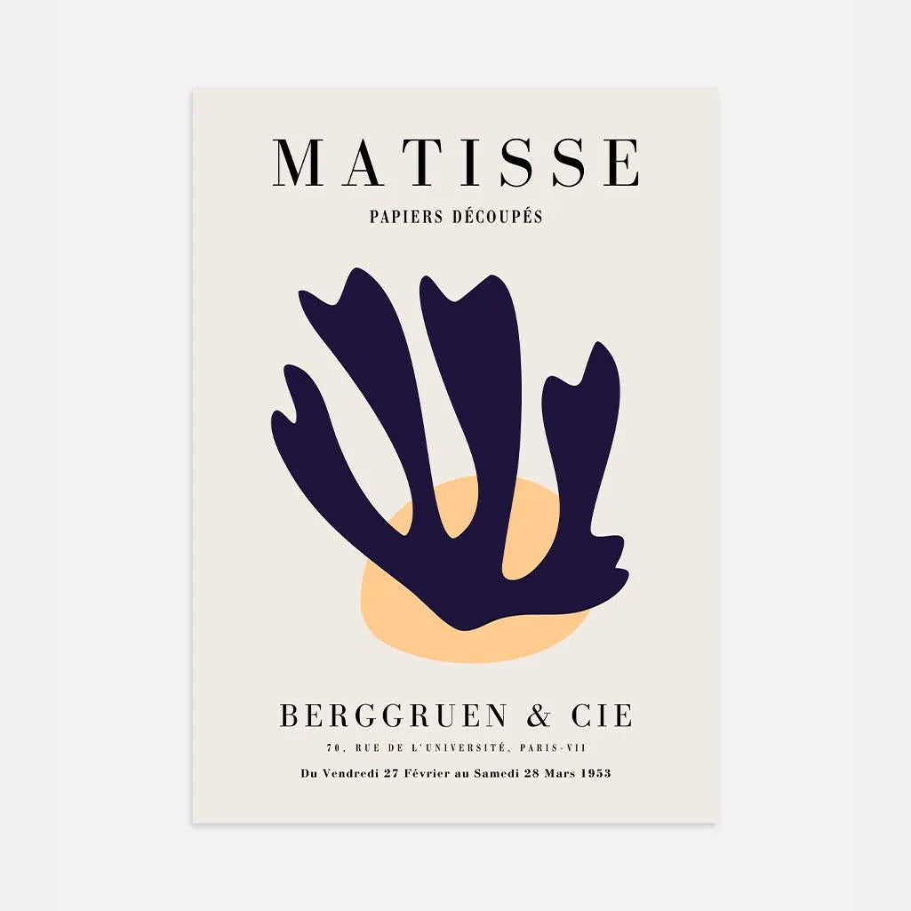 Póster Matisse Forma Orgánica