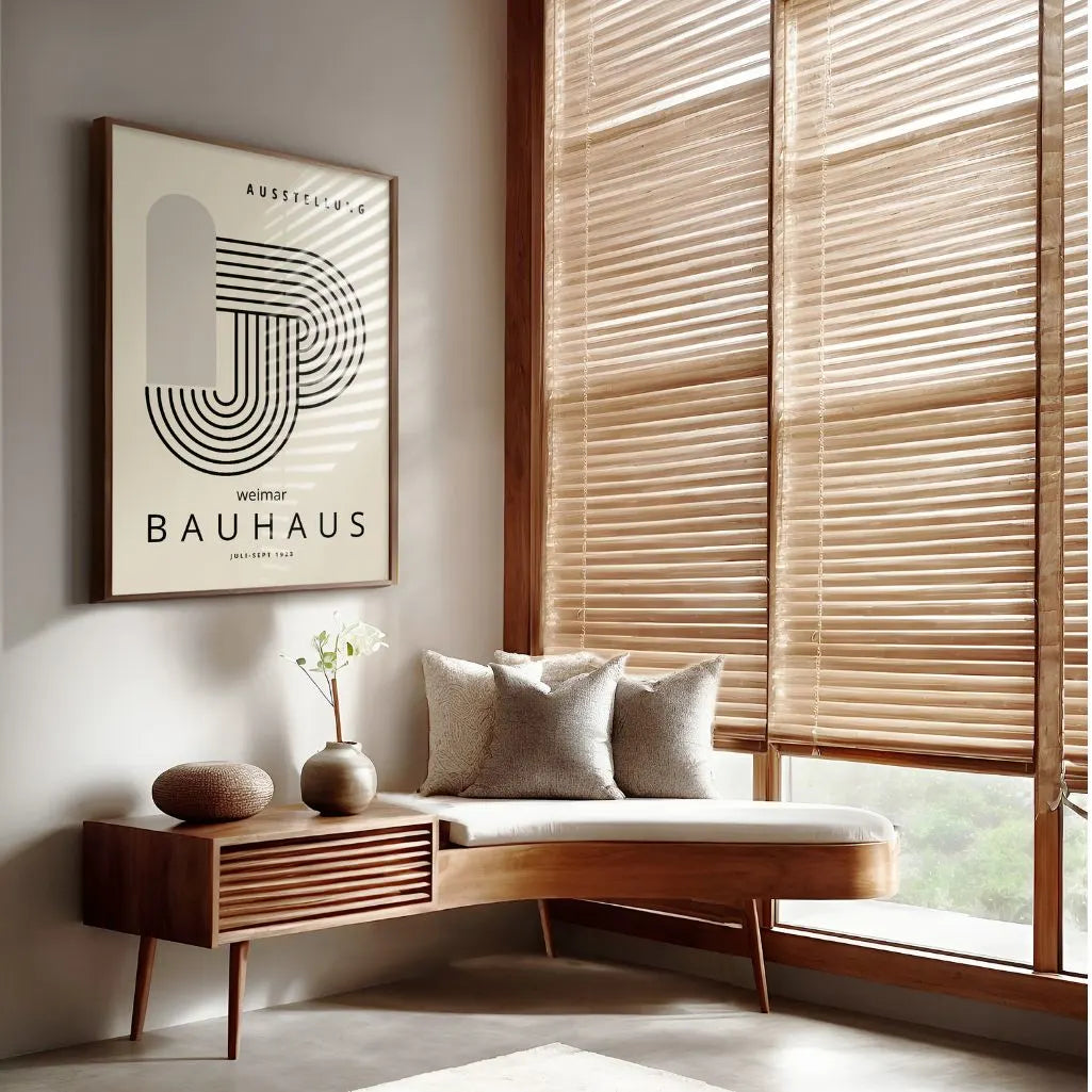 Póster Bauhaus Nudo Lineal