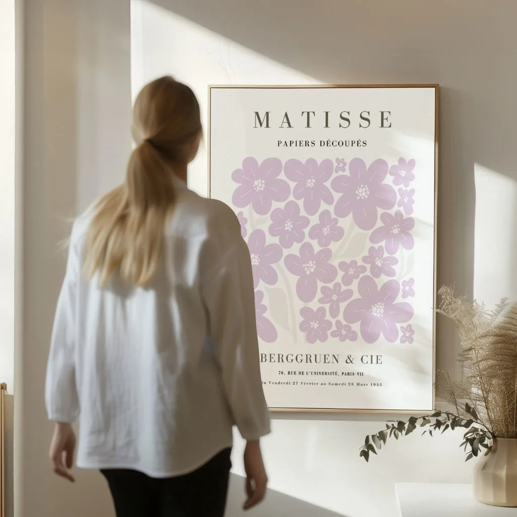 Matisse Lila Suave Póster