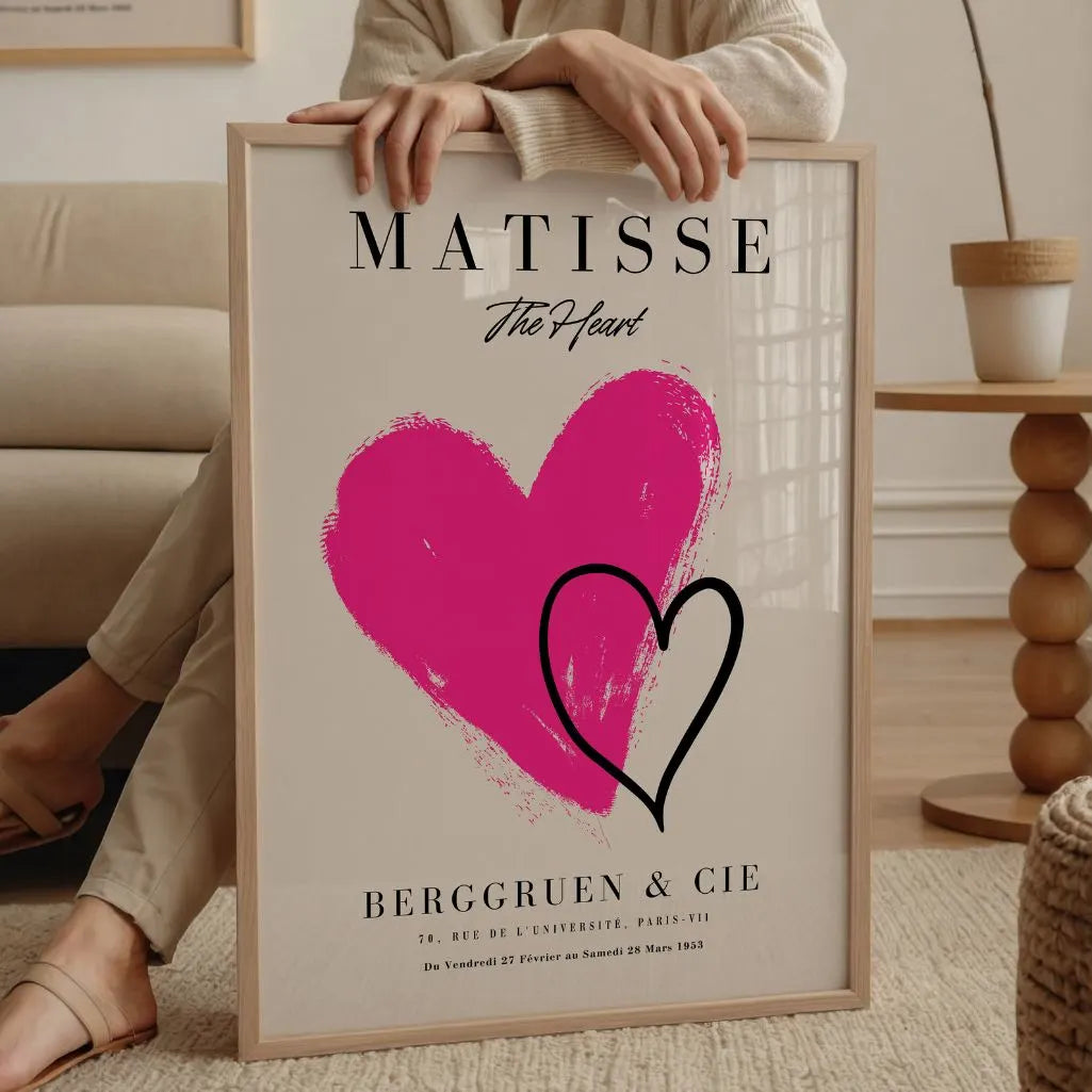 Henri Matisse El Corazón Póster