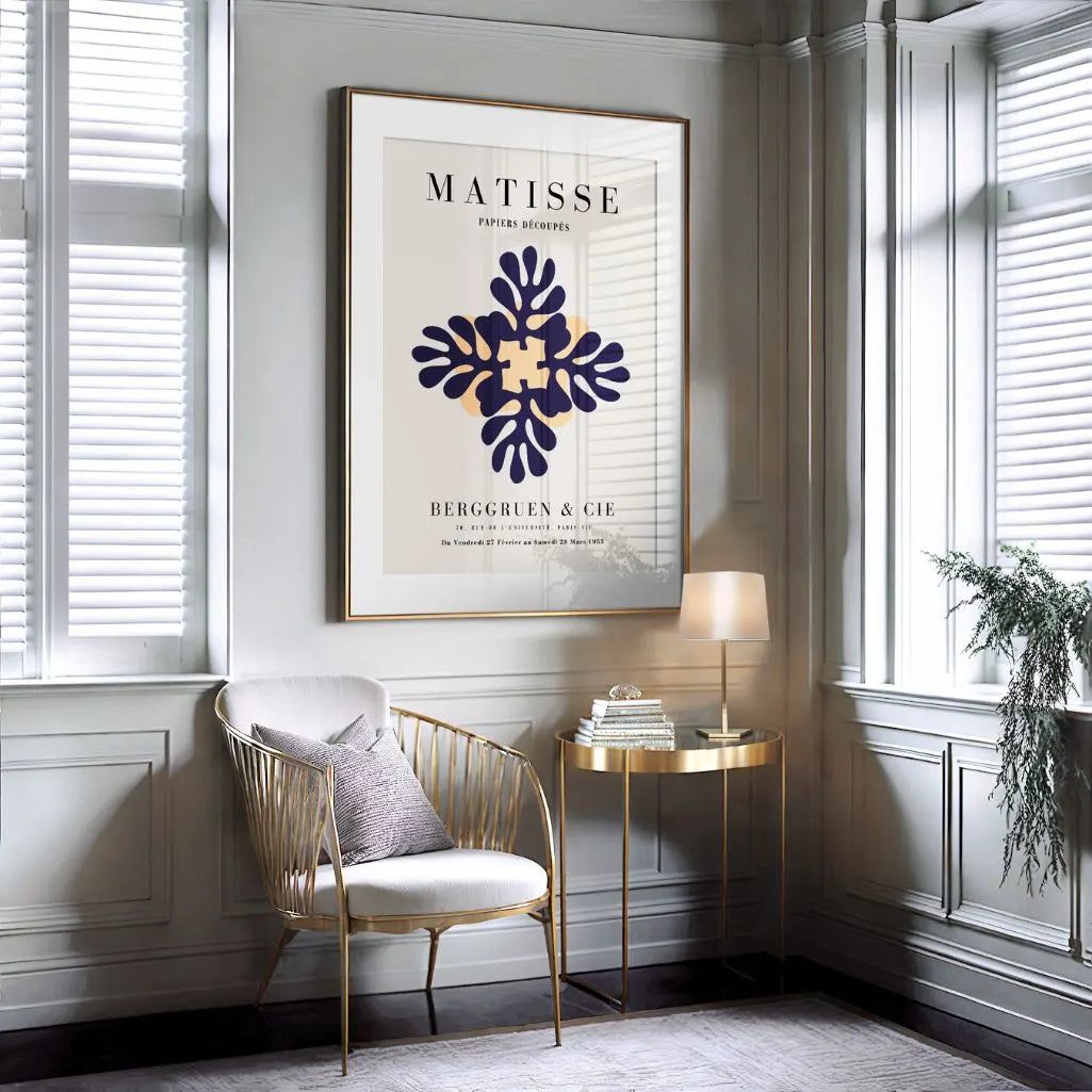 Póster Matisse Formas Naturales