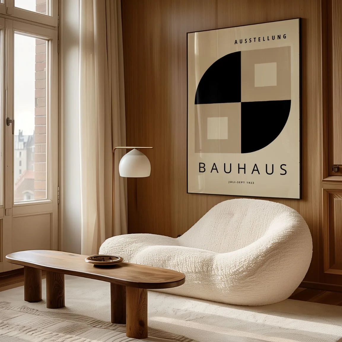 Póster Bauhaus Figuras Modernistas