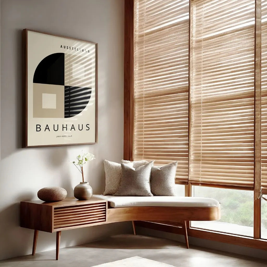 Póster Bauhaus Figuras Modernistas