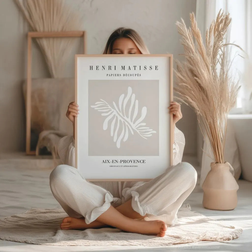 Matisse Beige Armonía Póster
