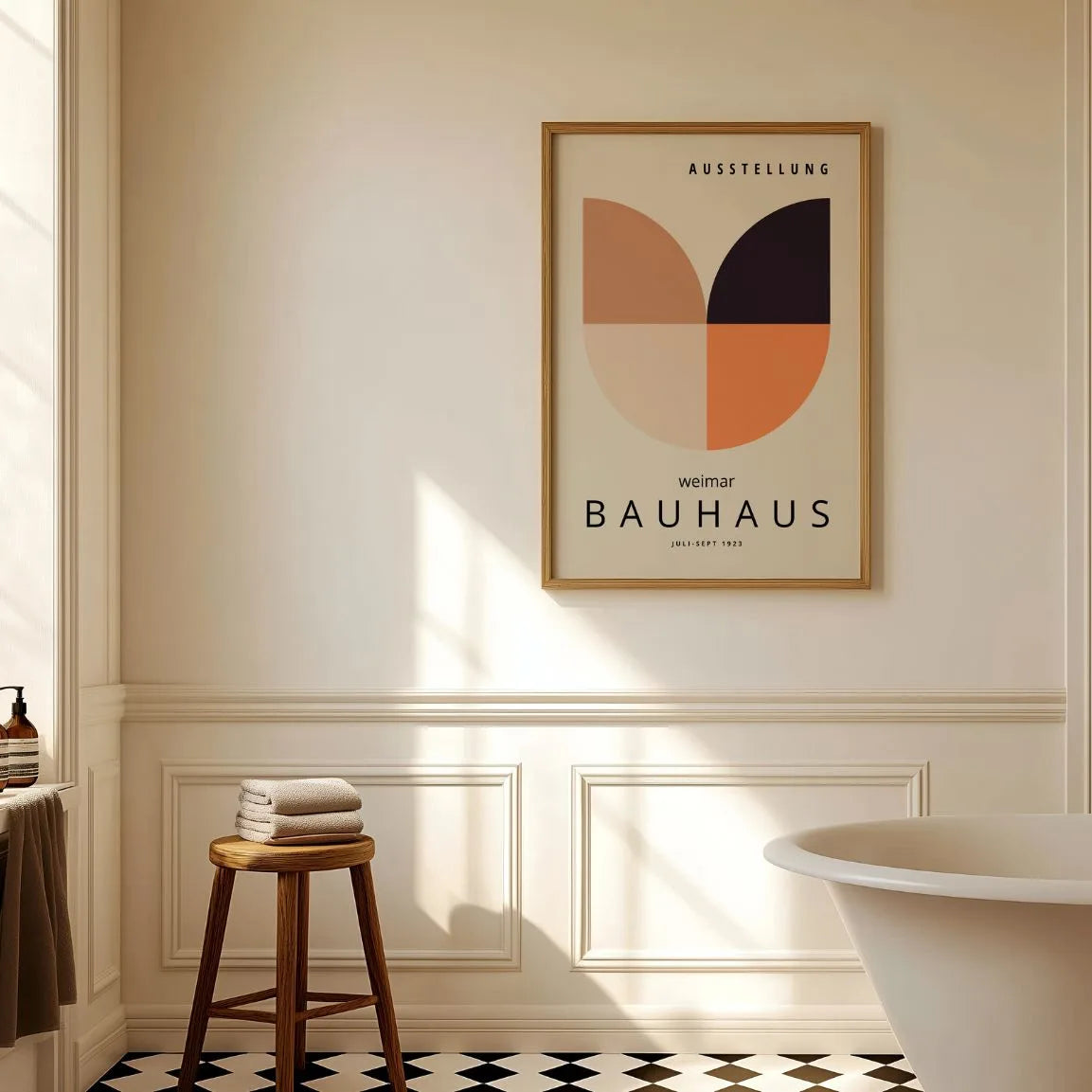 Bauhaus Weimar Cálido Póster