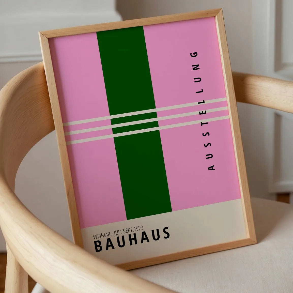 Bauhaus Línea Verde Póster
