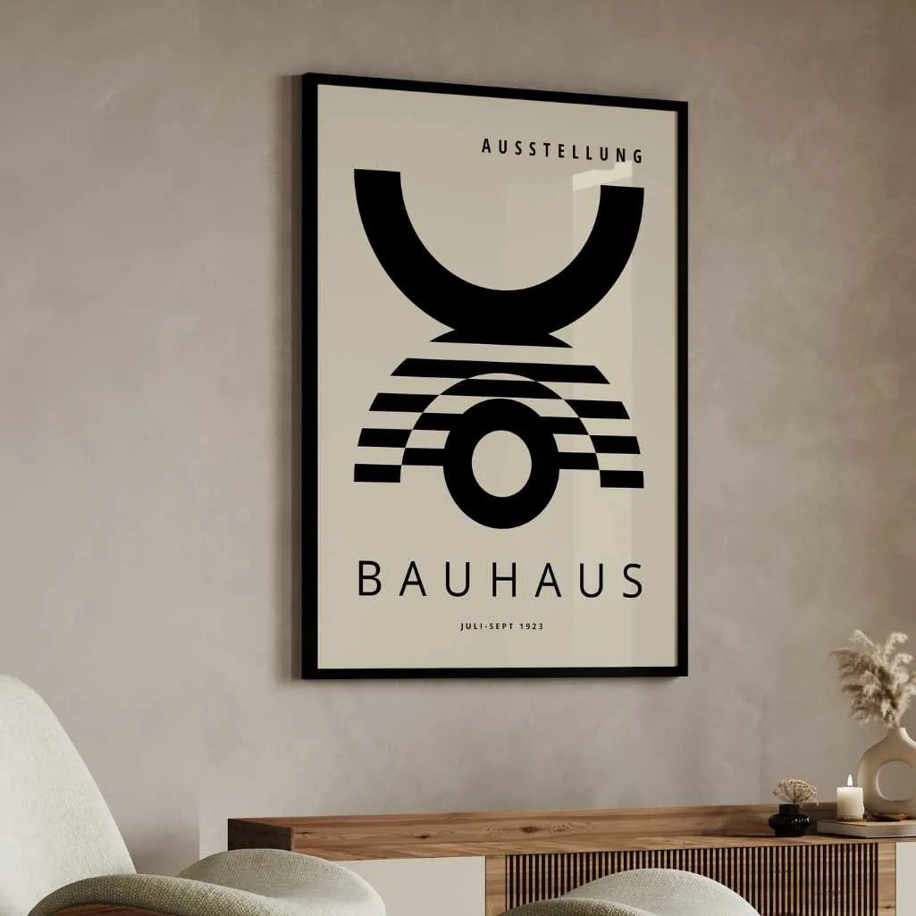 Póster Bauhaus Formas Geométricas