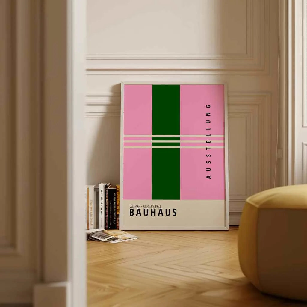 Bauhaus Línea Verde Póster