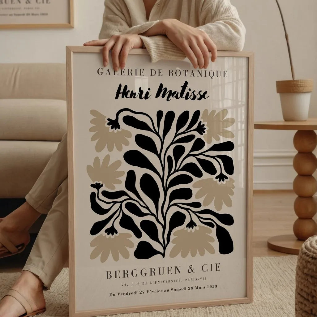 Henri Matisse – Póster Floral Recortado