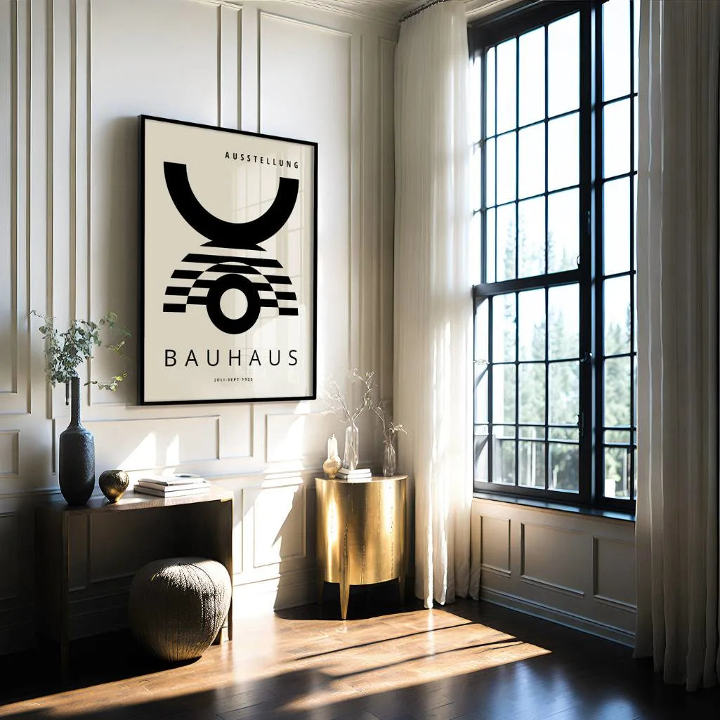 Póster Bauhaus Formas Geométricas
