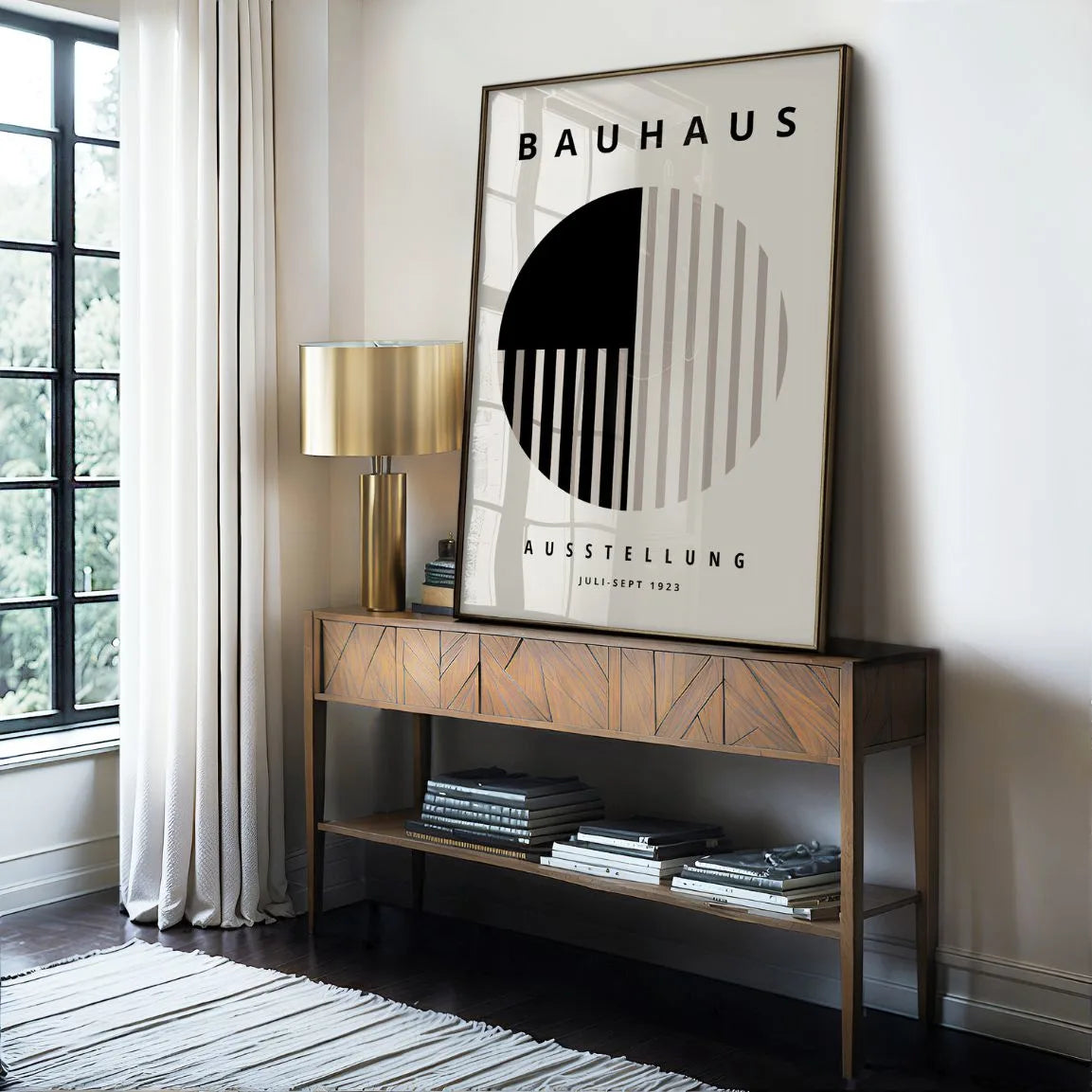 Bauhaus Círculo Póster