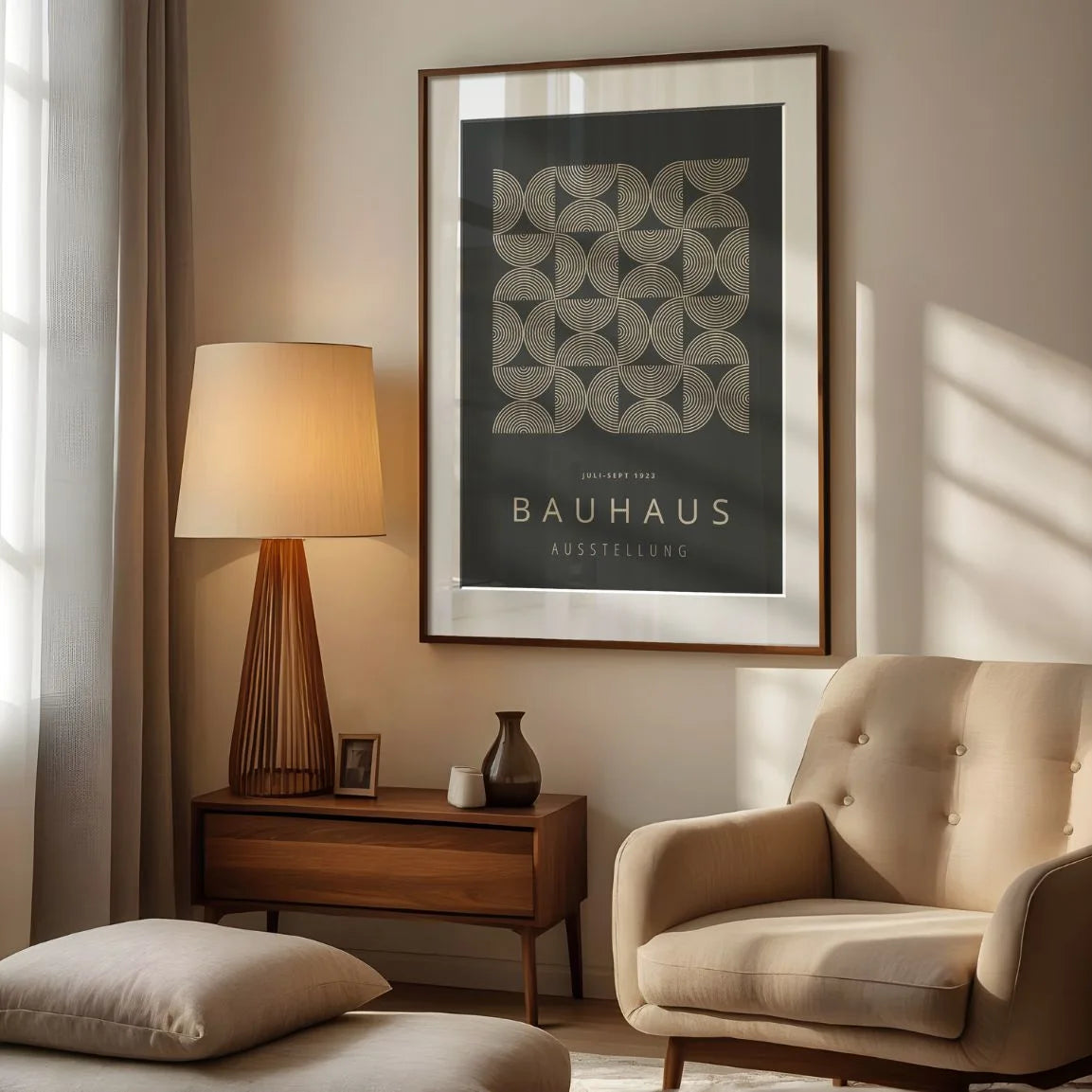 Bauhaus Líneas Póster