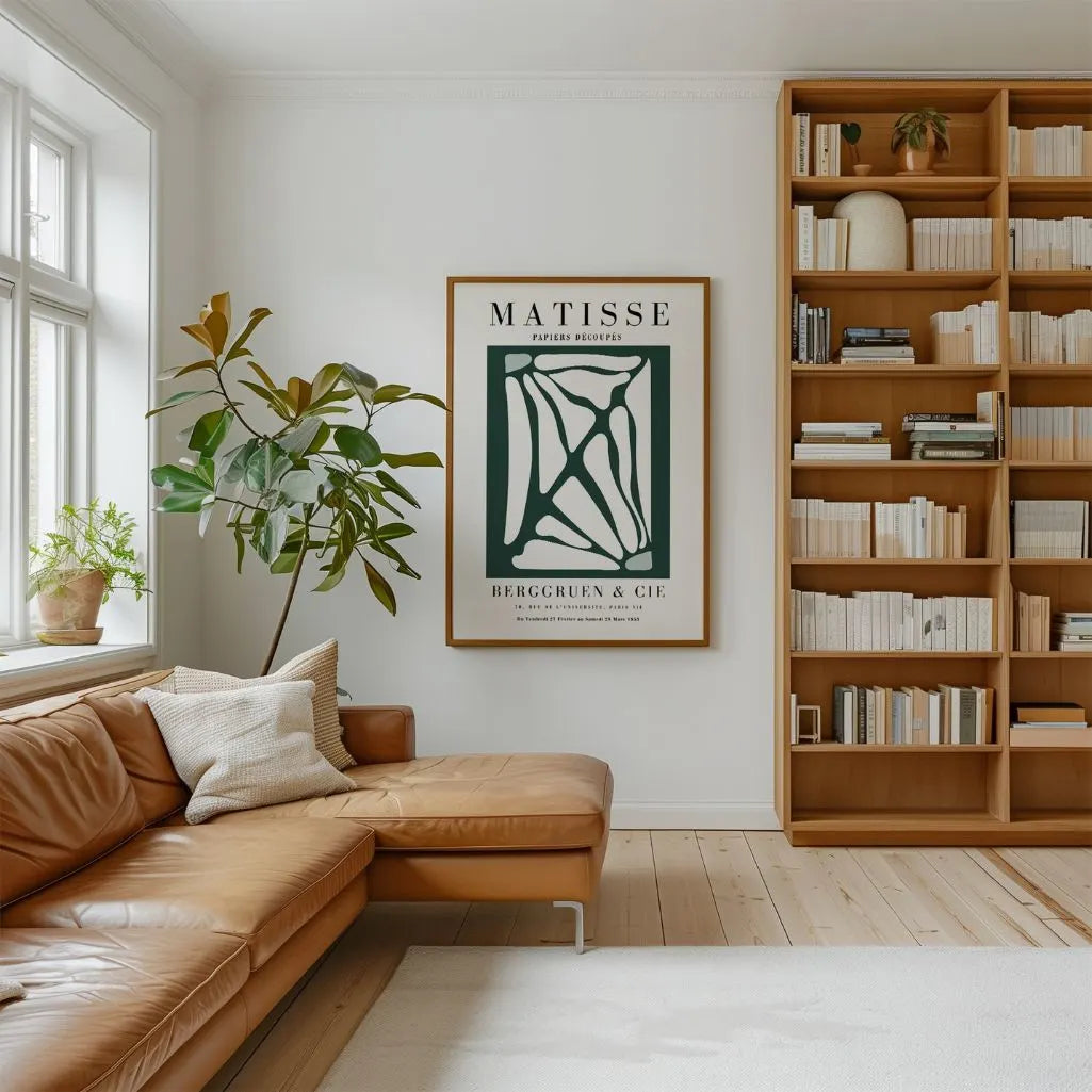 Estilo Matisse Botánico Póster
