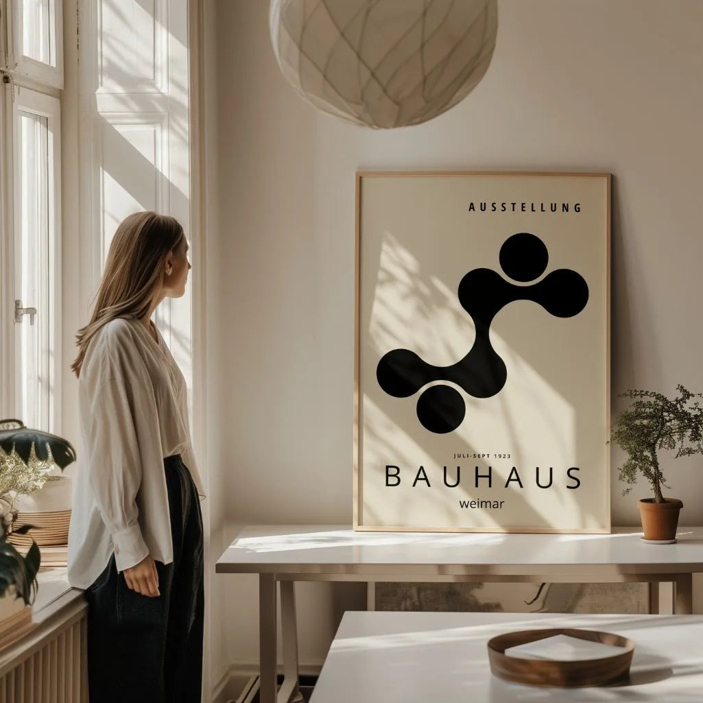 Bauhaus Conexiones Orgánicas Póster