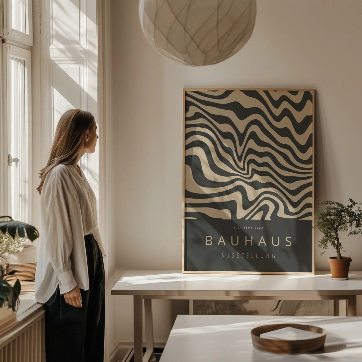 Bauhaus Olas Póster