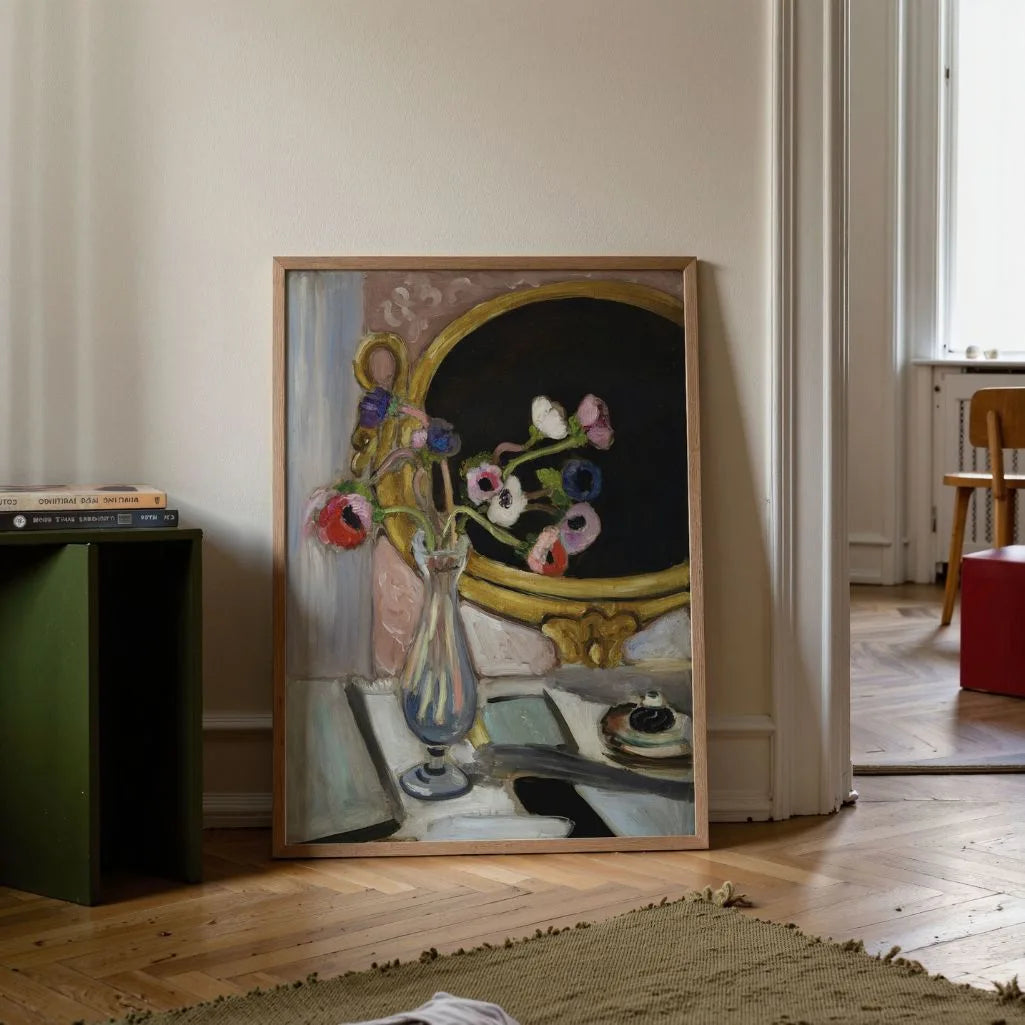 Henri Matisse Póster – Anémonas en un jarrón