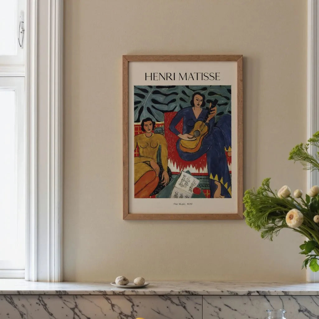 Henri Matisse Póster – La Música