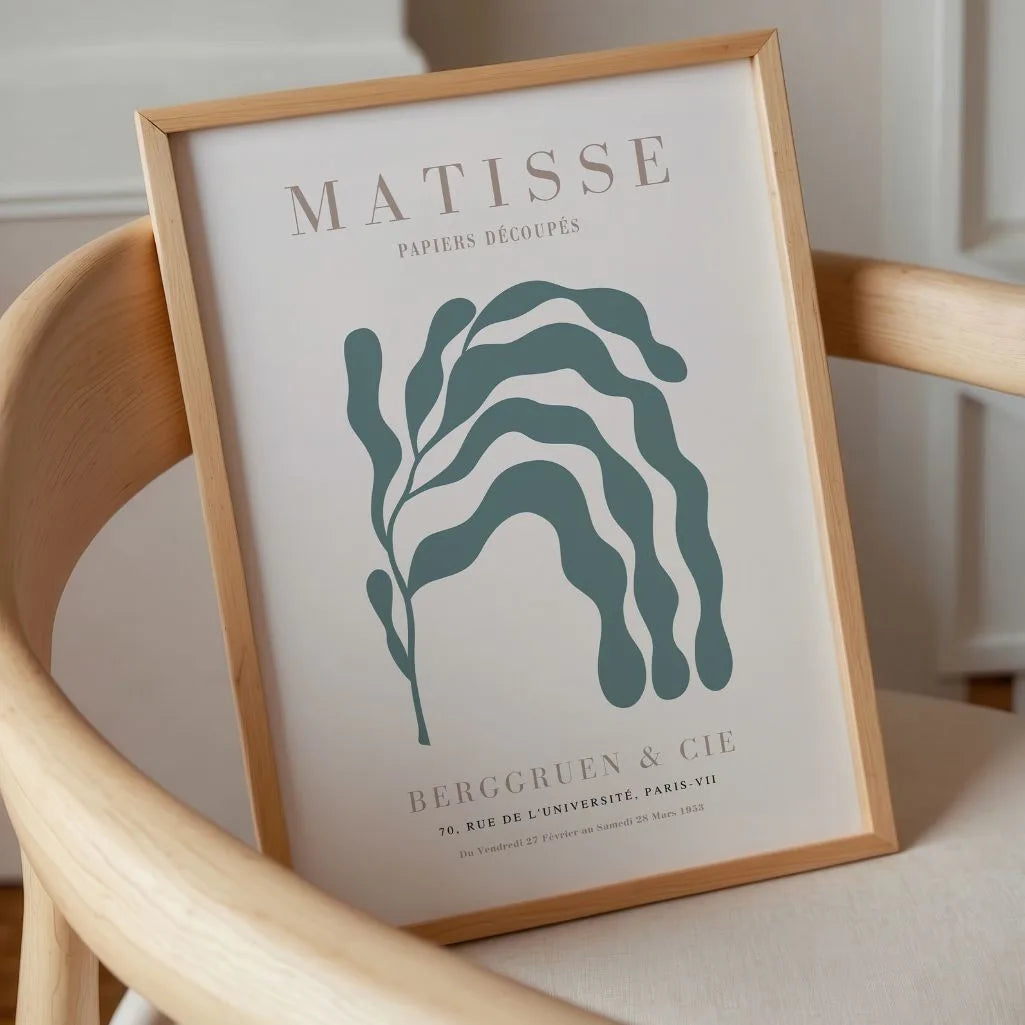 Henri Matisse Hoja Verde Póster