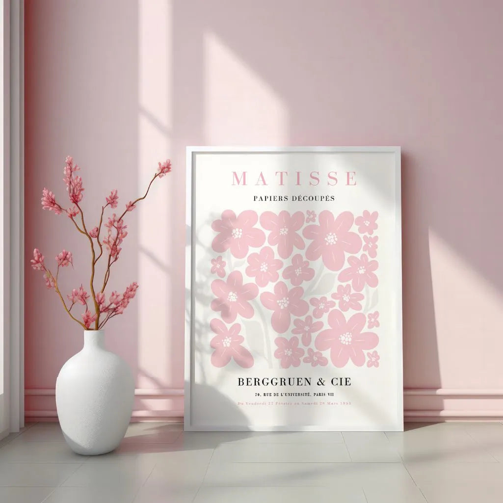 Henri Matisse Jardín Rosa Póster