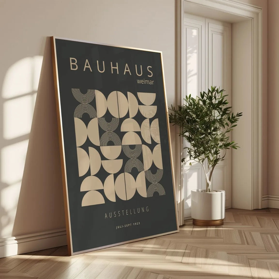 Bauhaus Formas Póster