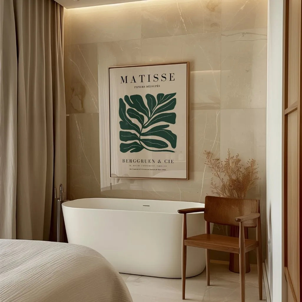 Henri Matisse Hoja Verde Póster