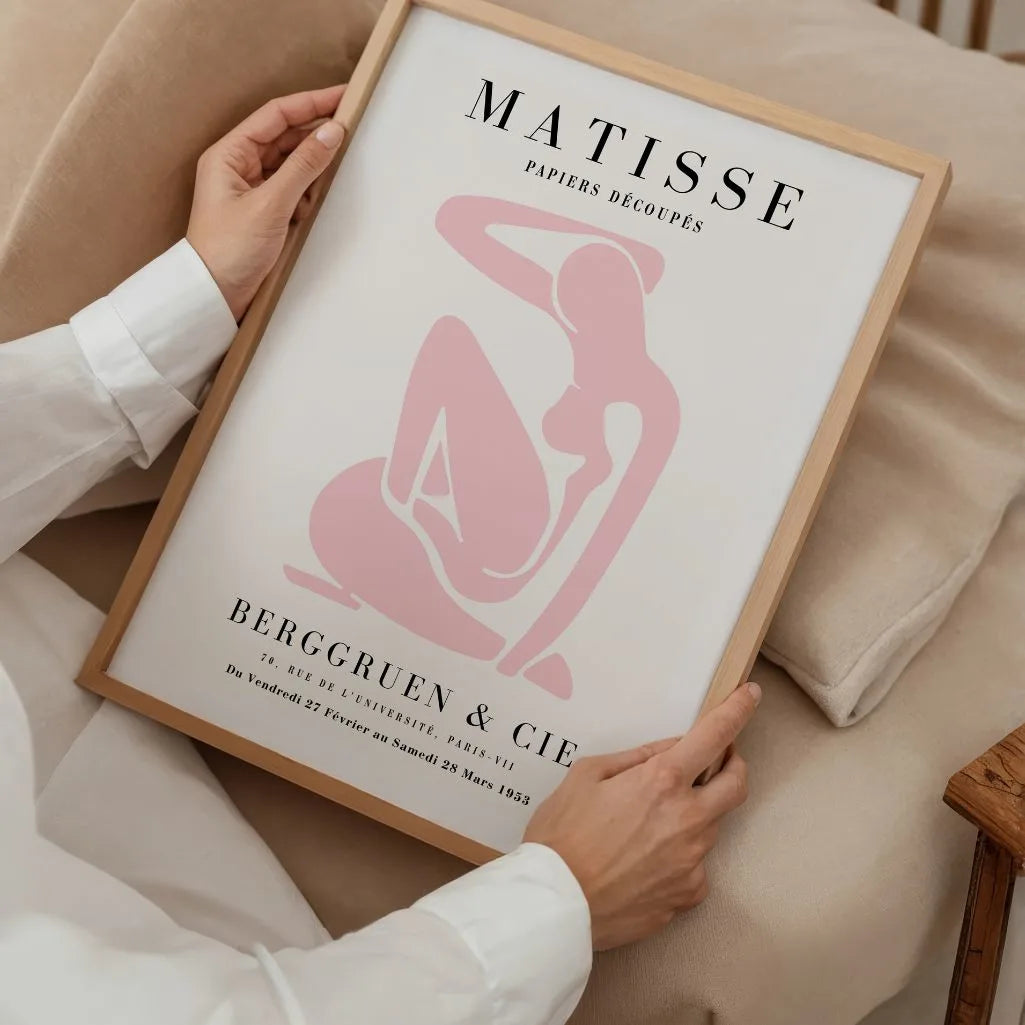 Henri Matisse Nu Bleu Rosa Póster
