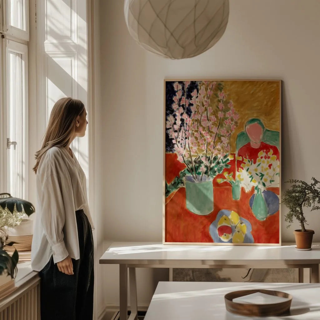 Henri Matisse Póster – Flores de ciruelo 1948