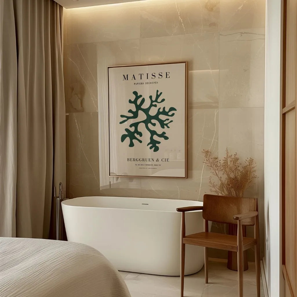 Henri Matisse Coral Verde Póster