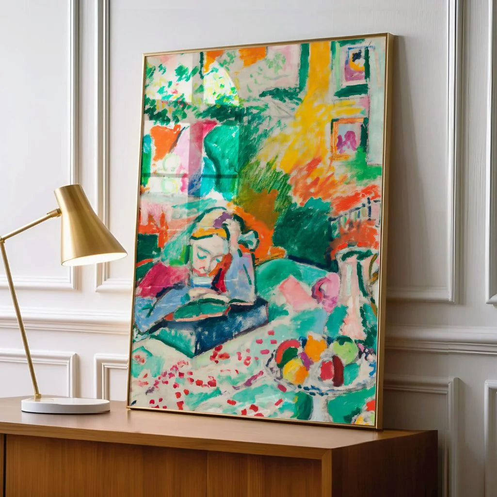 Henri Matisse Póster – Niña leyendo